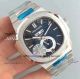 KM Factory New 5726 Patek Philippe Nautilus Annual Calendar Deep Blue Swiss Replica Watches (7)_th.jpg